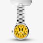 Sekonda Classic Yellow Dial Nurses Fob Watch 4364
