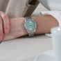 Lorus Ladies Radiant Crystal Blue Dial Watch RG263WX9