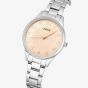 Lorus Ladies Italic Classic Rose Gold Tone Dial Watch RG269VX9