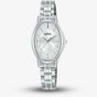 Lorus Ladies Oval Silver Dial Bracelet Watch RRX83JX9