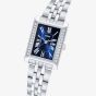 Lorus Ladies Rectangular Blue Dial Bracelet Watch RG231YX9