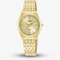 Lorus Ladies Champagne Dial Golden Bracelet Watch RG208ZX9