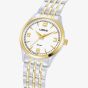 Lorus Ladies Silver Dial Two Tone Bracelet Watch RG206ZX9