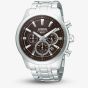 Lorus Mens Chronograph Stainless Steel Bracelet Watch RT359AX9
