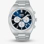 Lorus Mens Multisports Chronograph Silver Tone Blue Watch RT363KX9