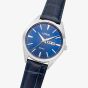 Lorus Mens Day Date Blue Leather Strap Watch RJ669AX9