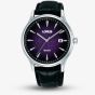 Lorus Mens Curve Purple Dial Date Watch RS999DX9