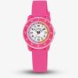 Lorus Kids Time Teacher Pink Rubber Strap Watch RRX57JX9