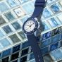 Lorus Junior Time Blue Rubber Strap Watch RRX61JX9