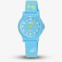 Lorus Junior Blue Space Pattern Rubber Strap Watch RRX39JX9