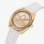 Adidas Unisex Edition One White Sunray & Gold Logo Watch AOFH230122I