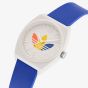 Adidas Unisex Project Two GRFX White & Blue Logo Watch AOST240702I