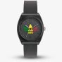   Adidas Unisex Project Two Black Multicoloured Logo Watch AOST240712I