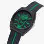 Adidas Project Two Black Green Resin Strap Watch AOST250402I