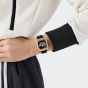 Adidas Retro Wave One Gold Tone Black Strap Watch AOSY260012I