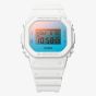 Casio G-Shock Core Blue Gradient White Digital Watch DW-5600TL-7ER