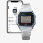 Casio Vintage Silver Dual Display Smartwatch ABL-100WE-1AEF