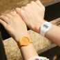 Casio White Dual Display Digital Watch F-91WB-7AEF