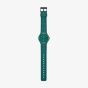 Casio Teal Rubber Watch MQ-24B-3BEF