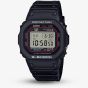 Casio G-Shock Mens Origin Revival Black Rubber Digital Display Watch DW-5000R-1AER