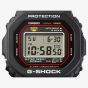Casio G-Shock Mens Origin Revival Black Rubber Digital Display Watch DW-5000R-1AER