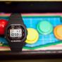 Casio G-Shock Mens Origin Revival Black Rubber Digital Display Watch DW-5000R-1AER