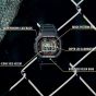 Casio G-Shock Mens Origin Revival Black Rubber Digital Display Watch DW-5000R-1AER