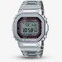 Casio G Shock Full Metal Origin Silver Solar Powered Digital Watch GMW-B5000D-1CER