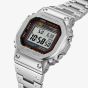 Casio G Shock Full Metal Origin Silver Solar Powered Digital Watch GMW-B5000D-1CER