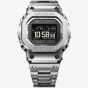 Casio Mens G-Shock Full Metal Origin 5000 Series Silver Digital Solar Bracelet Watch GMW-BZ5000D-1ER