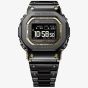Casio Mens G-Shock Full Metal Origin 5000 Series Black & Gold Digital Solar Bracelet Watch GMW-BZ5000BD-1ER