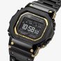 Casio Mens G-Shock Full Metal Origin 5000 Series Black & Gold Digital Solar Bracelet Watch GMW-BZ5000BD-1ER