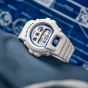 Casio Mens G-Shock Marvel Studios Fantastic Four First Steps White Digital Watch DW-6900HDS-7ER