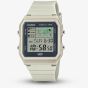 Casio Unisex Cream Square Worldmap Digital Watch LF-30W-8AEF