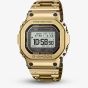 Casio Mens G-Shock Full Metal Origin 5000 Series Gold Plated Digital Solar Bracelet Watch GMW-BZ5000GD-9ER