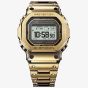 Casio Mens G-Shock Full Metal Origin 5000 Series Gold Plated Digital Solar Bracelet Watch GMW-BZ5000GD-9ER