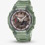 Casio Mens G-Shock Coca-Cola Green Plastic Dual Display Watch GA-2100CC-3A