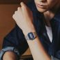Casio Limited Edition Vintage Blue Seigaiha Pattern Digital Watch A159WEVJ-2