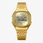 Casio Vintage Gold Plated Bracelet Watch A140WEG-9AEF