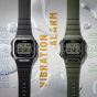 Casio Mens Black Digital Strap Watch W-738H-1AVEF