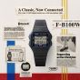 Casio Unisex Classic Digital Black Plastic Strap Watch F-B100W-1AEF