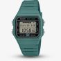 Casio Unisex Classic Digital Green Plastic Strap Watch F-B100W-3AEF