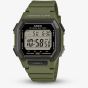 Casio Mens Khaki Rub Sw Digi Dl Watch W-738H-3AVEF