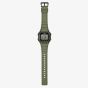 Casio Mens Khaki Rub Sw Digi Dl Watch W-738H-3AVEF