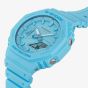 Casio G-Shock One Tone Blue Rubber Dual Display Watch GA-2100-2A2ER