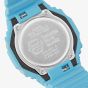 Casio G-Shock One Tone Blue Rubber Dual Display Watch GA-2100-2A2ER