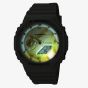 Casio G-Shock Blue & Red Gradient White Dual Display Watch GA-2100TL-7AER