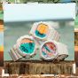 Casio G-Shock Blue & Red Gradient White Dual Display Watch GA-2100TL-7AER