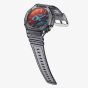 Casio G-Shock Core Grey Transparent Orange Dual Display Watch GA-2100TLS-8AER