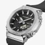 Casio G-Shock Metal Covered 2100 Black & Silver Watch GBM-2100-1AER
